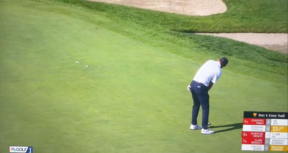 You are currently viewing ‘Disrespectful’ – Scottie Scheffler issues three-word jibe to Tom Kim in heated Presidents Cup incident