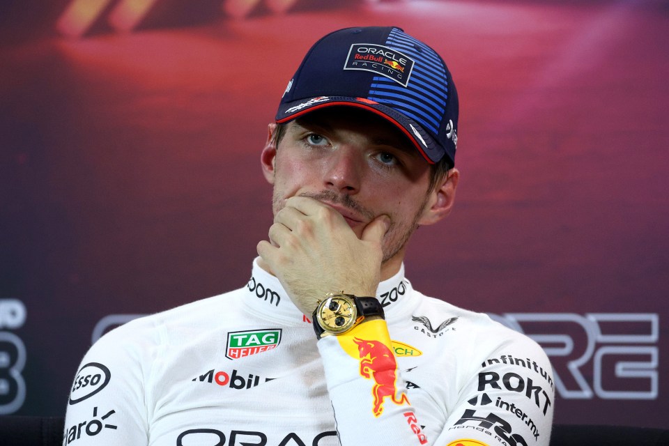 You are currently viewing Max Verstappen stages press conference protest which could land him in more FIA hot water