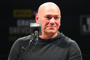 Read more about the article Dana White doesn’t hesitate when asked if UFC fighters will follow Conor McGregor and Francis Ngannou