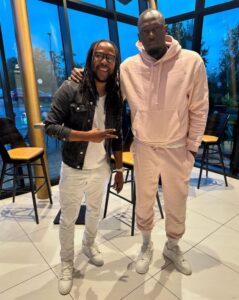 Read more about the article Olympic legend Usain Bolt seen celebrating Bolton legend Ricardo Gardner’s birthday at restaurant in Wigan