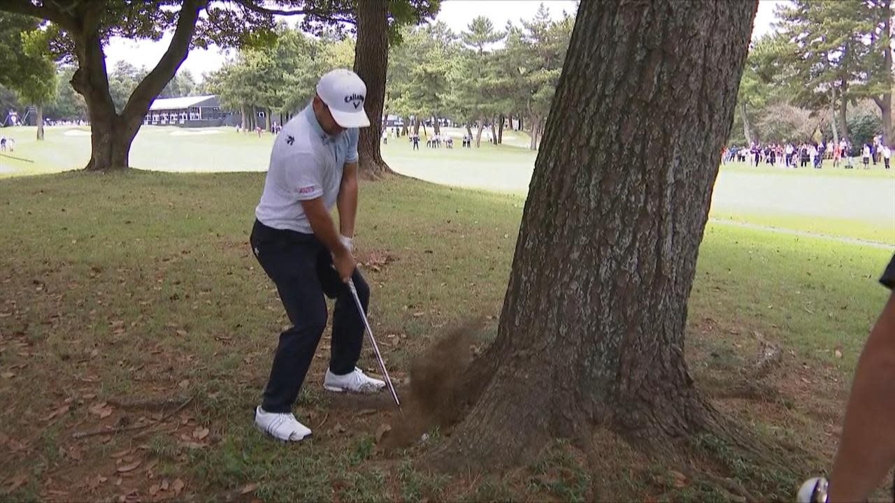 You are currently viewing Schauffele finds disaster on 9 with quad bogey