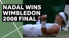 Read more about the article The moment Nadal sealed first Wimbledon title after epic final