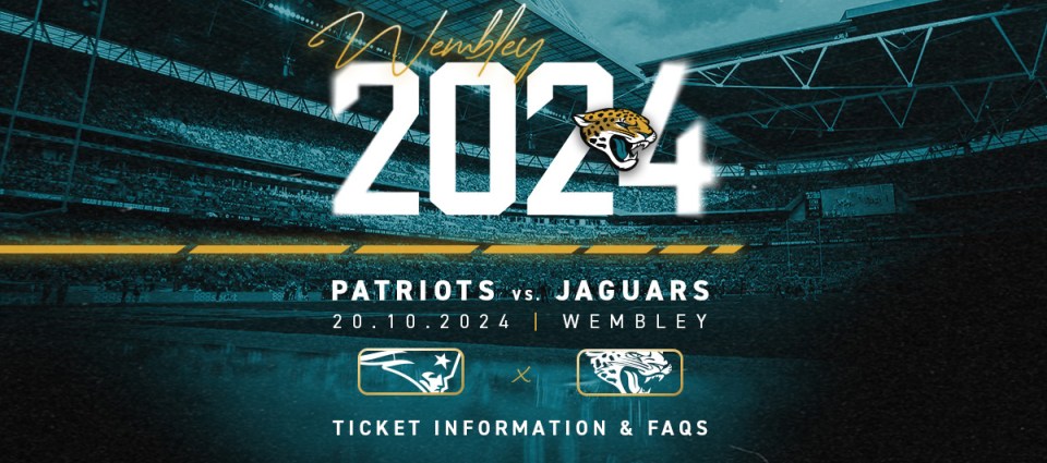 You are currently viewing NFL London: Where to watch Jaguars vs Patriots – and how to get tickets if you act now