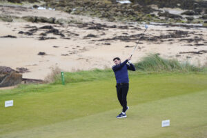 Read more about the article Nicolas Colsaerts and Cameron John share lead at Dunhill Links as star power fades