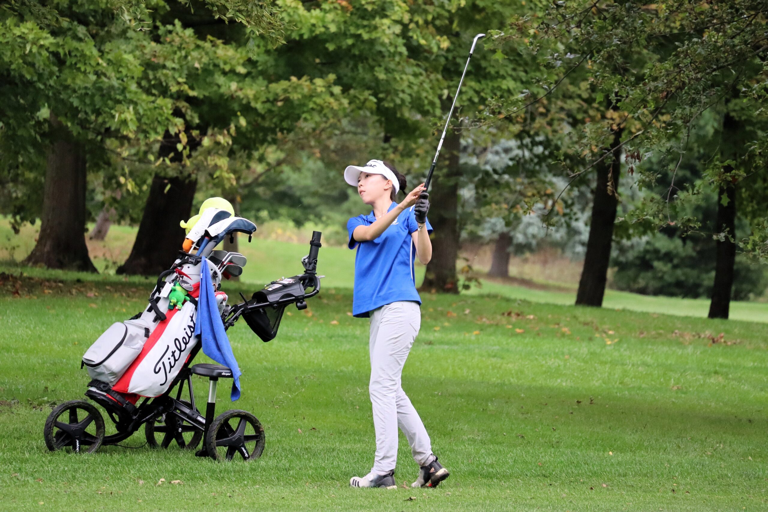 You are currently viewing Her game does the talking: St. Peter’s Kim living golf dream as school’s first state qualifier