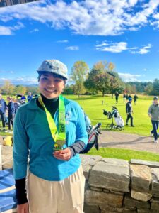 Read more about the article A four-time and three-time champion at Vermont girls golf state championships