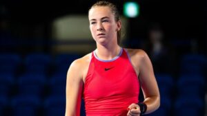 Read more about the article Britain’s Stojsavljevic, 15, denied first WTA win