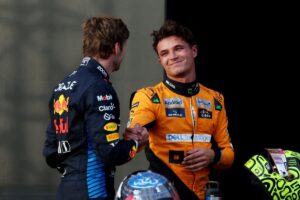 Read more about the article McLaren fume at ‘inappropriate’ F1 bosses after Norris vs Verstappen battle