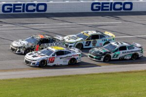 Read more about the article By .006 seconds, Ricky Stenhouse Jr. wins NASCAR Cup Series YellaWood 500 at Talladega Superspeedway