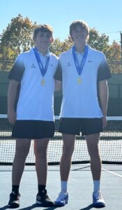 Read more about the article Jasper boys tennis duo makes program history with IHSAA state championship