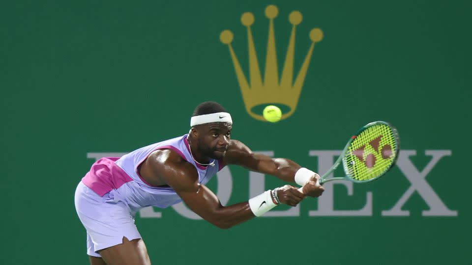 You are currently viewing Frances Tiafoe apologizes for profanity-laden outburst at umpire in Shanghai Masters defeat