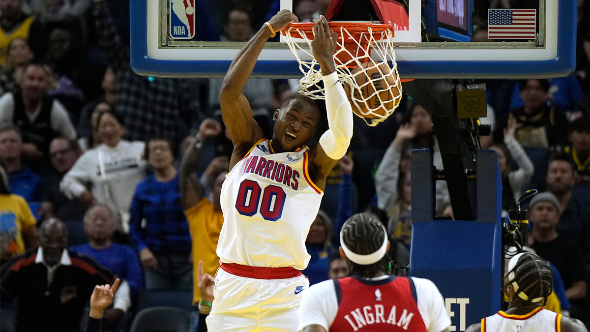 You are currently viewing Kuminga’s ‘gift’ comes to life off Warriors’ bench vs. Pelicans