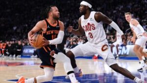 Read more about the article Knicks falter in fourth quarter, lose to Cavaliers, 110-104