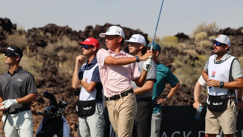 You are currently viewing BYU commit, prep star Kihei Akina right on cutline at PGA Tour’s Black Desert Championship