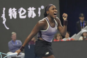 Read more about the article Coco Gauff wins China Open final in straight sets, Sinner rallies to advance in Shanghai