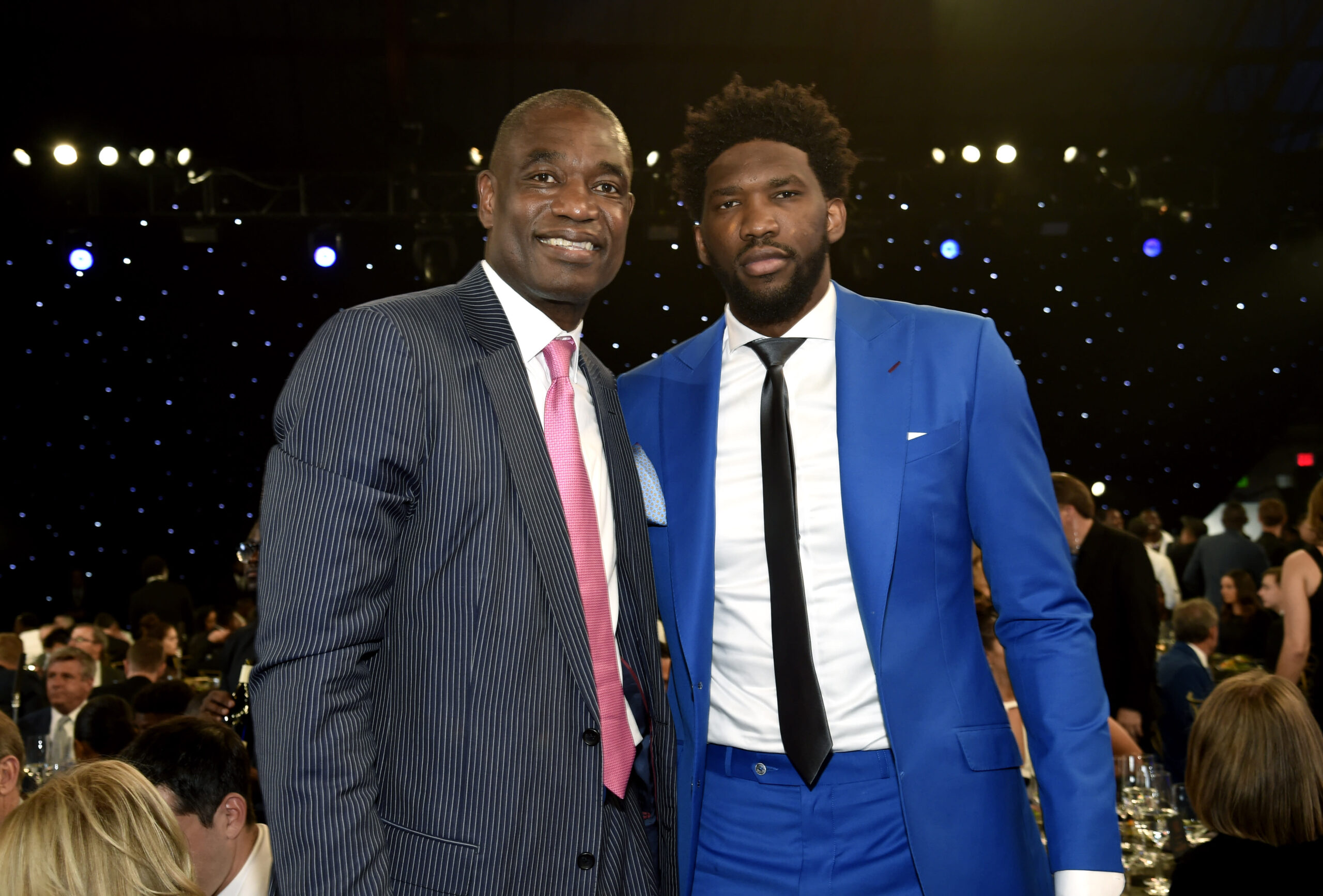 You are currently viewing Joel Embiid and the 76ers mourn Dikembe Mutombo during ‘sad day’ in Philadelphia