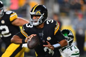 Read more about the article ‘Let him cook! – Russell Wilson answers Shannon Sharpe’s challenge with impressive Steelers debut and classy shout-out to Justin Fields