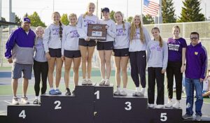 Read more about the article Strong final day carries Watertown to a fourth-place finish in state Class AA girls tennis