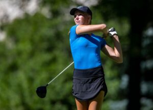 Read more about the article ‘It’s truly surreal.’ Carmel senior sinks hole-in-one in IHSAA girls golf state finals