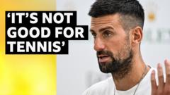 Read more about the article Sinner doping case not helping tennis – Djokovic