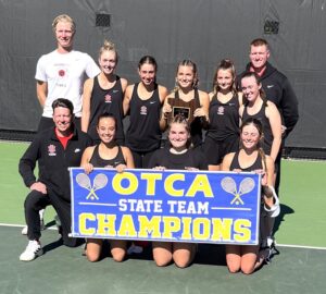 Read more about the article Mason, Indian Hill repeat as OTCA team girls tennis state champions