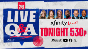 Read more about the article Watch: Sixers Live Q&A ahead of season opener vs. Bucks