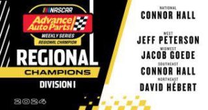 Read more about the article NASCAR Advance Auto Parts Weekly Series regional champions for 2024