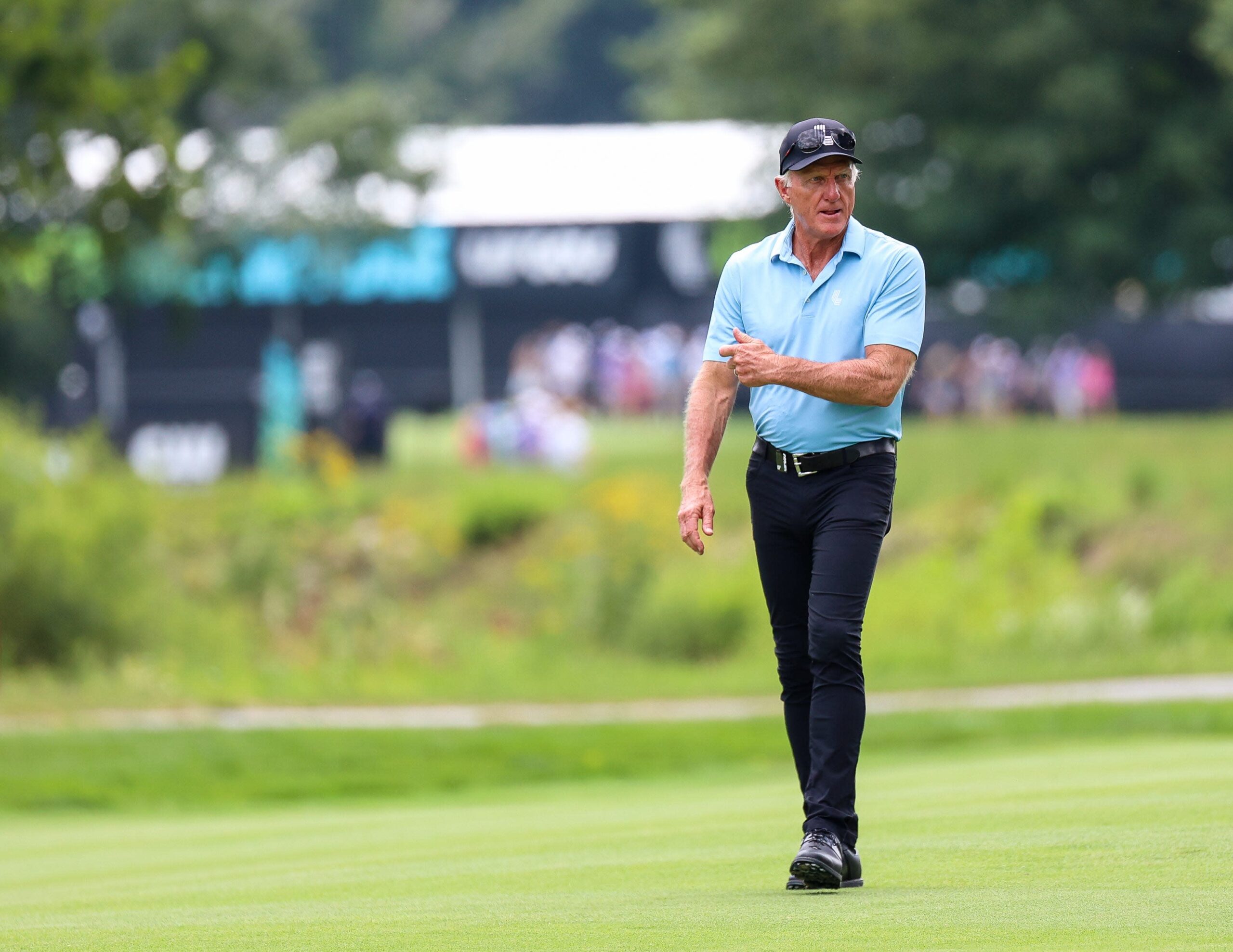 Read more about the article Where does LIV Golf stand after news of Greg Norman possibly being out as CEO?