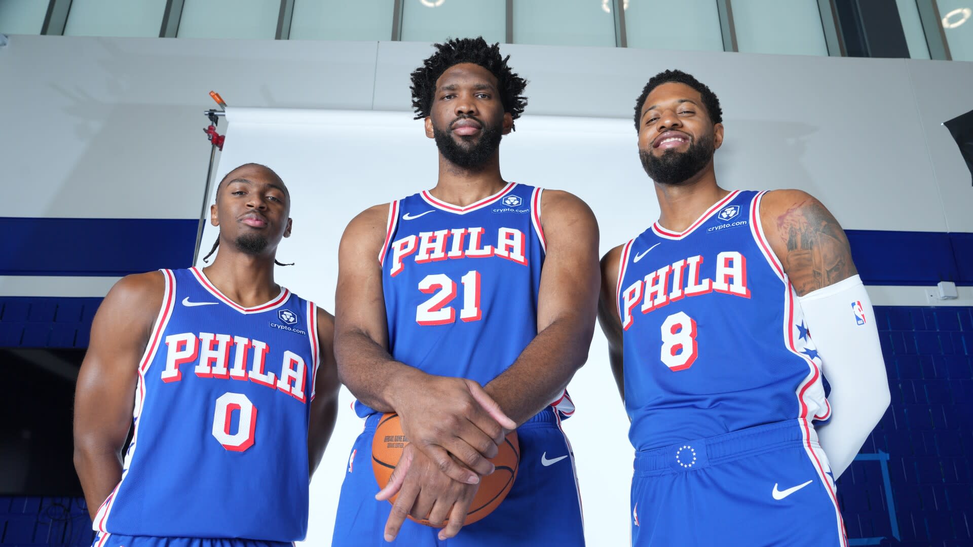 You are currently viewing Joel Embiid, Paul George out for Philadelphia season opener Wednesday