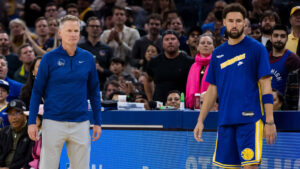 Read more about the article Kerr reveals when Klay’s Warriors departure will sink in