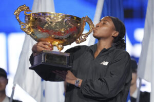 Read more about the article Gauff building momentum in Wuhan, US Open finalist Pegula out