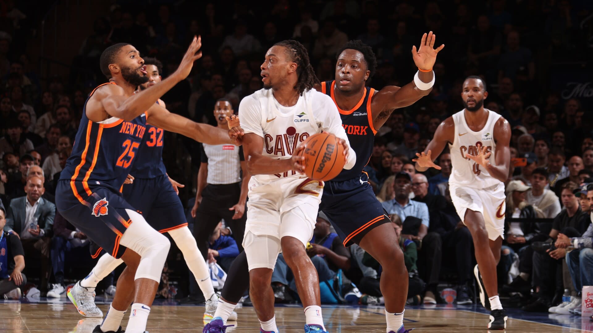 You are currently viewing Darius Garland puts up 34 on Knicks in Cavaliers’ win, earns praise from Donovan Mitchell