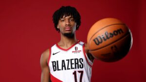 Read more about the article Portland’s Shaedon Sharpe out 4-6 weeks due to labral tear in left shoulder