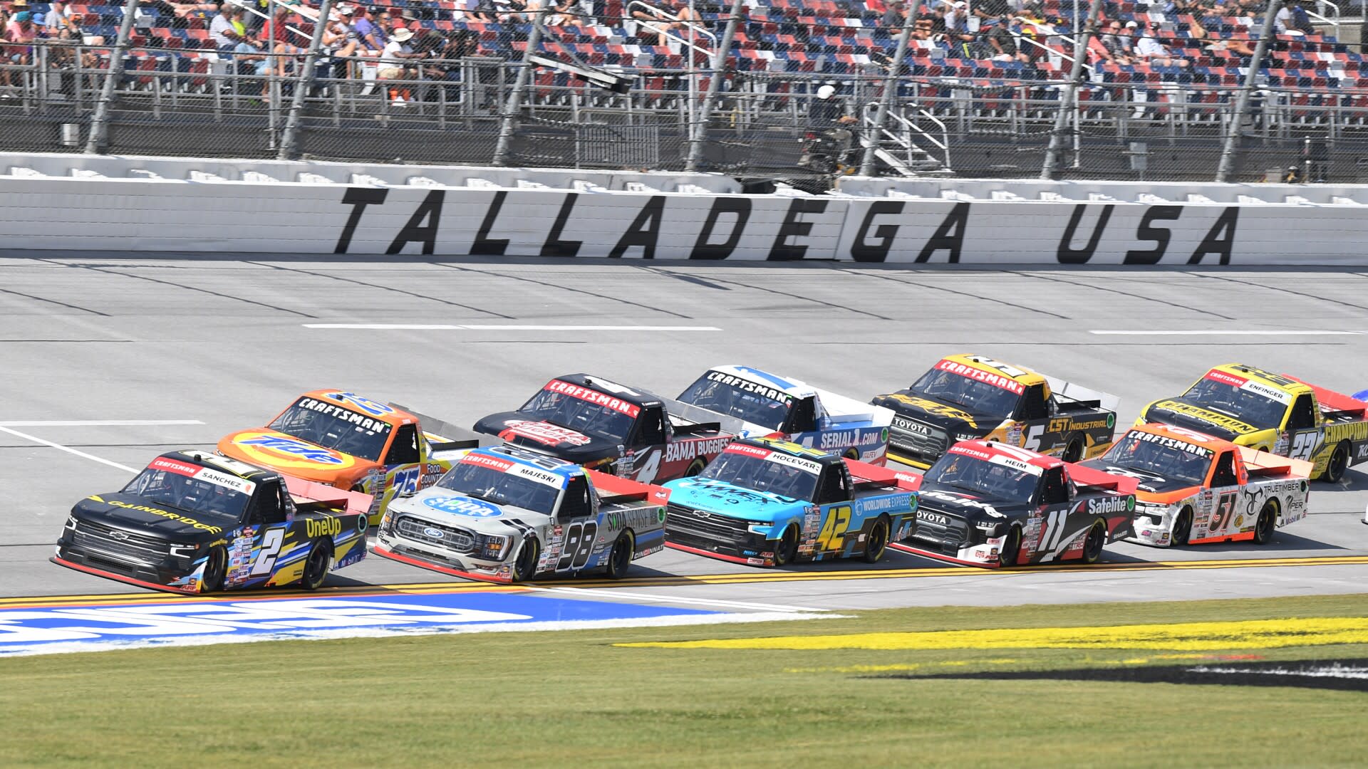 You are currently viewing Friday schedule for NASCAR at Talladega