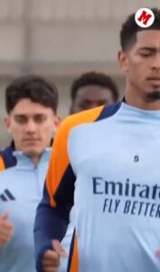 Read more about the article Ex-Arsenal star’s son called up to Real Madrid first team to train alongside Kylian Mbappe and Jude Bellingham