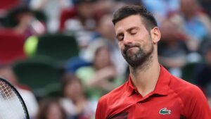 Read more about the article Djokovic denied 100th title as Sinner wins in Shanghai