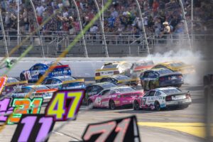 Read more about the article Watch the big one at Talladega Superspeedway in the NASCAR Cup Series YellaWood 500