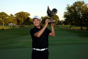 Read more about the article Yu bags first PGA Tour win with playoff win