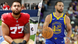 Read more about the article How Steph Curry inspired 49ers rookie Dominick Puni’s professionalism