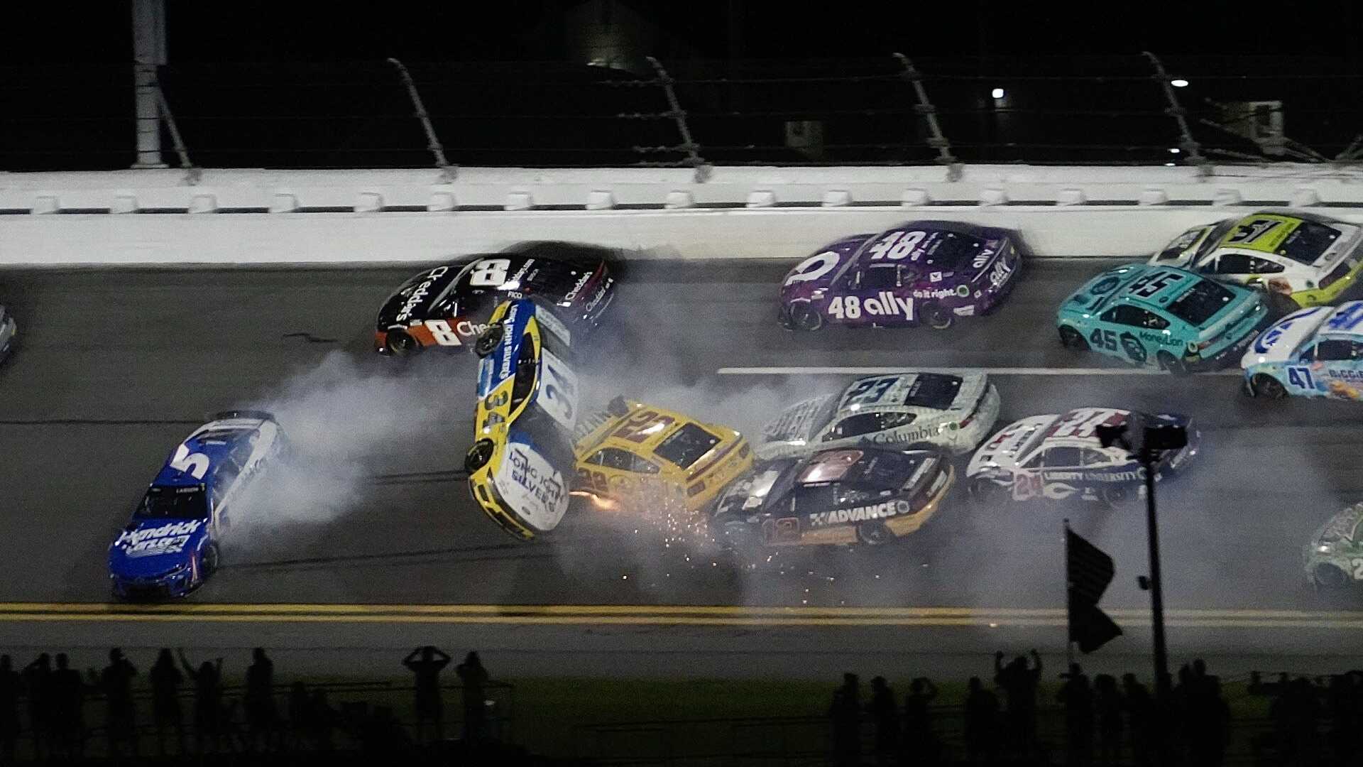 You are currently viewing NASCAR makes adjustments to cars to help keep them from getting airborne