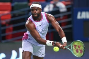 Read more about the article Frances Tiafoe swears at umpire in furious outburst after controversial defeat