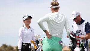 Read more about the article Nelly Korda has player of the year all but wrapped, but Lydia Ko makes for a good debate