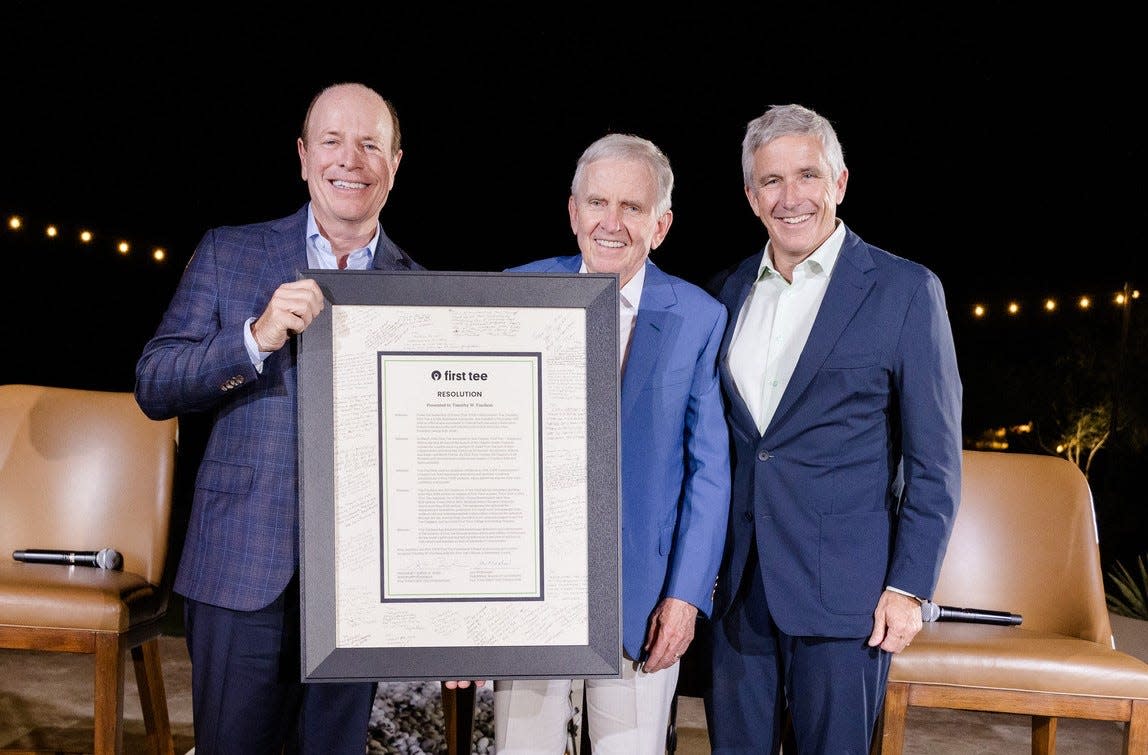 Read more about the article Former PGA Tour Commissioner Tim Finchem receives First Tee Lifetime Achievement Award