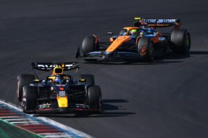 Read more about the article Martin Brundle calls for F1 rule change after Norris and Verstappen clash at US Grand Prix