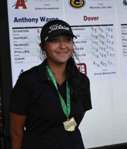 Read more about the article Sycamore junior Eva Becerril wins OHSAA Division I golf state championship