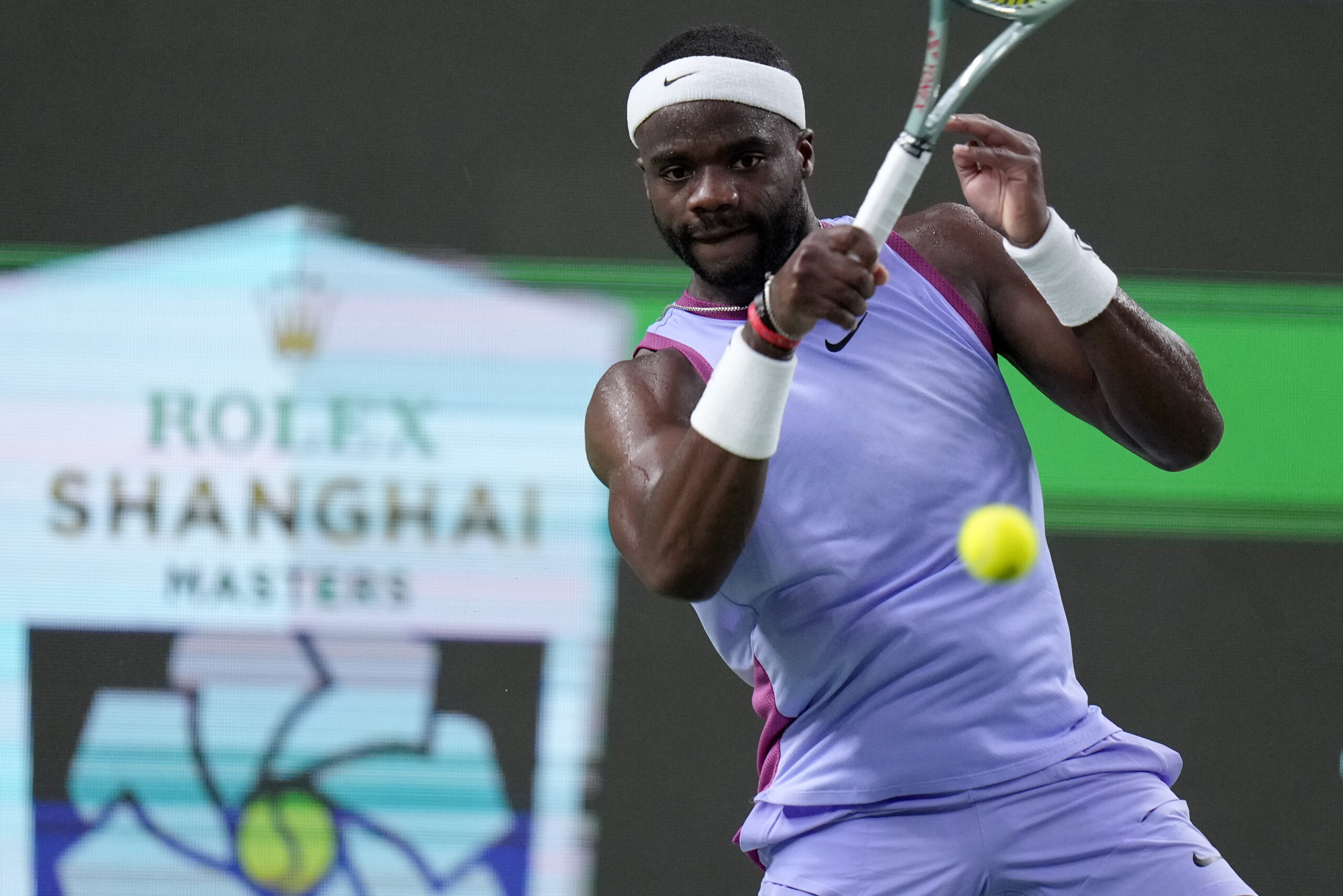 You are currently viewing Frances Tiafoe yells a string of curses at a Shanghai Masters chair umpire after a loss