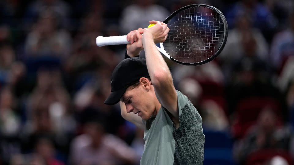 You are currently viewing Jannik Sinner makes Novak Djokovic wait for 100th career title with victory in Shanghai Masters final