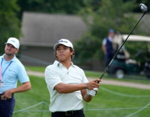 Read more about the article Charlie Woods and his Florida high school golf team open postseason with a narrow victory