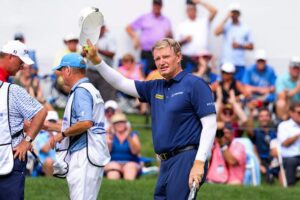 Read more about the article Ernie Els marks a PGA Tour Champions milestone with his 100th start at Furyk & Friends