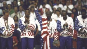 Read more about the article Michael Jordan’s flag from Dream Team Olympic medal ceremony going to auction